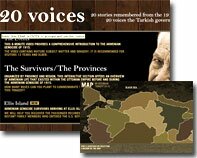 Twenty Voices - Website dedicated to the Armenian Genocide